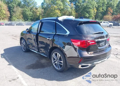 2017 Acura Mdx Advance Package from USA, damaged, VIN 5FRYD4H86HB026879